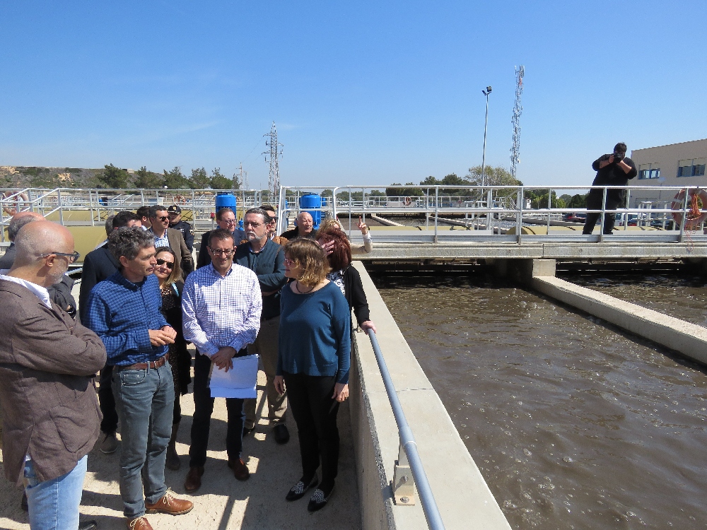 Cebrián Visita La Planta Depuradora De Pilar De La Horadada, Ejemplo De ...